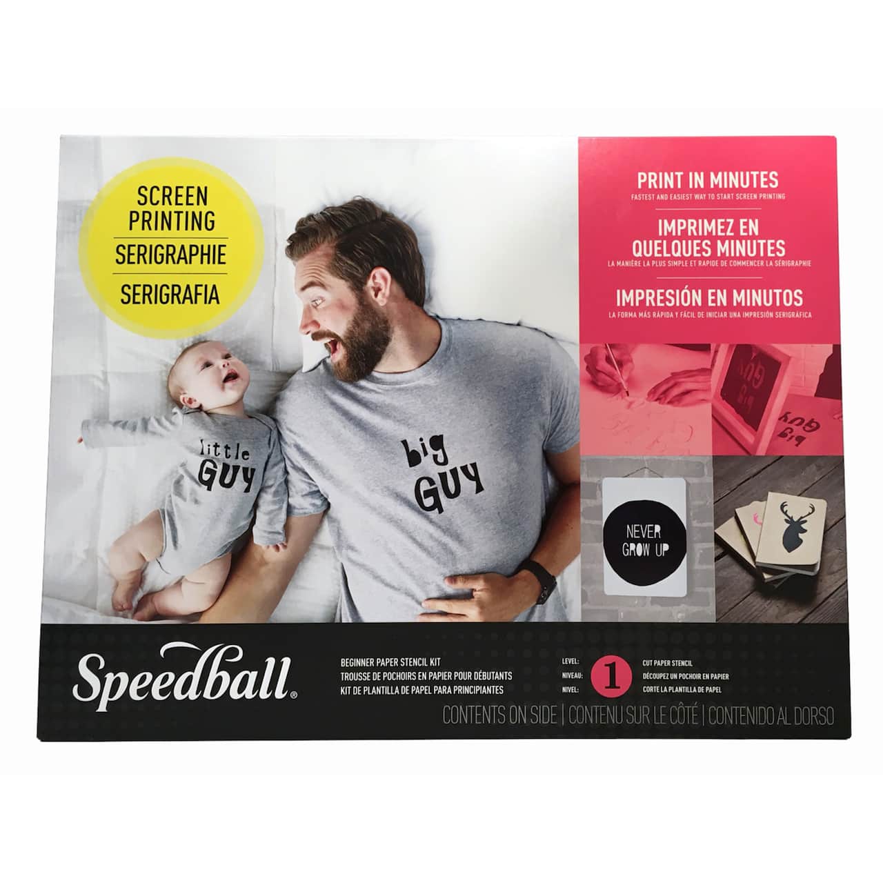 Speedball® Beginner Paper Stencil Screen Printing Kit